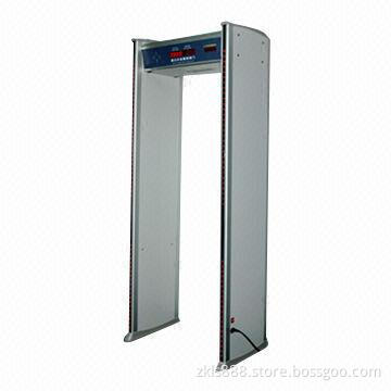 Profesional Walk-through Metal Detector with 18 Zones and LED Light